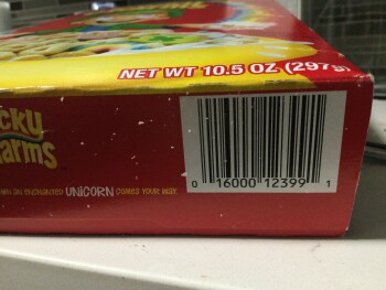 Consumer Review - Food Safety Lucky Charms, Los Angeles, CA, USA I ate two bowls of lucky charms around 8pm and by 1am, had massiv... photo #1