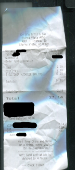 Chili's Grill & Bar, AZ-90, Sierra Vista, AZ, USA Foto #1