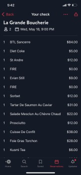 Verbraucherbewertung – Lebensmittelsicherheit La Grande Boucherie, West 53rd Street, New York, NY, USA We had a reservation for 2 here. I ordered... Foto #2