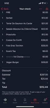 Verbraucherbewertung – Lebensmittelsicherheit La Grande Boucherie, West 53rd Street, New York, NY, USA We had a reservation for 2 here. I ordered... Foto #3