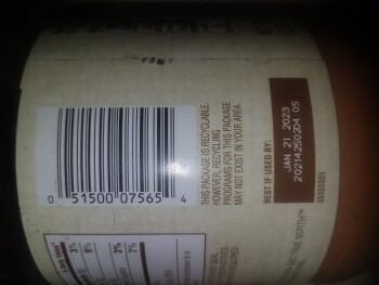 Jif 40 oz natural crunchy peanut butter, Jacksonville, Florida, USA photo #1