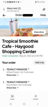 Tropical Smoothie Cafe, Haygood Road, Virginia Beach, VA, USA photo #1