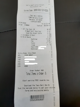 Taco Bell, Daniels Street, Manteca, CA, USA photo #1