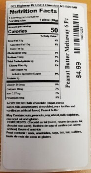 Food Recall Sweet Spot Chocolate Shop peanut butter & chocolates - recalled due to Salmonella Sweet Spot Chocola... Foto #10