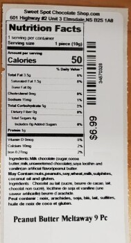 Food Recall Sweet Spot Chocolate Shop peanut butter & chocolates - recalled due to Salmonella Sweet Spot Chocola... Foto #11