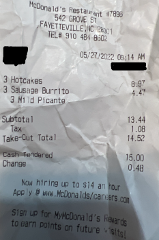 McDonald's, 542 Grove Street, Fayetteville, NC, USA photo #1