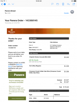 Panera Bread, Highland Avenue, Seekonk, MA, United States photo #1