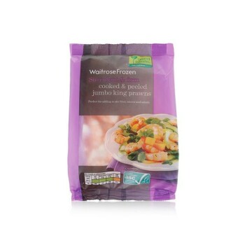Rappel d'aliments Waitrose & Essential Frozen Cooked King Prawns products - recalled due to of uncooked prawns Waitros... photo #1