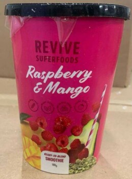 食品召回 Revive Superfoods Smoothies and Oats - recalled due to possible norovirus Revive Organics Inc. is re... 照片 #11