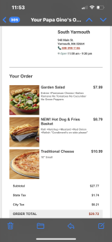 Papa Gino's, Main Street, South Yarmouth, MA, USA Foto #1