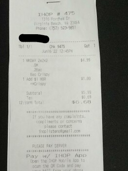 IHOP, Fordham Drive, Virginia Beach, VA, USA photo #1