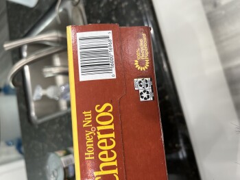 Consumer Review - Food Safety Cheerios, El Cajon, San Diego, CA, USA Open a box of honey nut cheerios and ate it with almond milk... photo #1