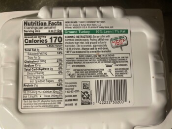 Consumer Review - Food Safety Jennie-o ground turkey, Walmart Supercenter, Southeast 82nd Avenue, Portland, OR, USA Purchased 3 of... photo #2