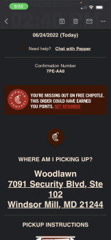 Chipotle Mexican Grill, Security Boulevard, Windsor Mill, MD, USA 照片 #1