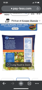 مراجعة المستهلك - سلامة الغذاء Kroger Money Services, Tillotson Avenue, Muncie, IN, USA July 4, 2022,  I think their prepackaged sa... صورة فوتوغرافية #1