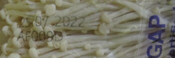 Food Recall Enoki Mushroom - recalled due to Listeria monocytogenes The affected product is being recalled from... Foto #1