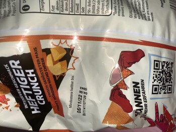 Consumer Review - Food Safety Doritos Cheese Flavor, REWE, Heidenheck, Bottrop, Deutschland Mein Freund und ich haben Doritos gege... photo #1