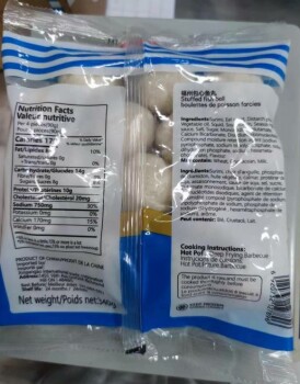 Food Recall Stuffed Fish Ball - recalled due to undeclared egg The affected product is being recalled from the m... photo #2