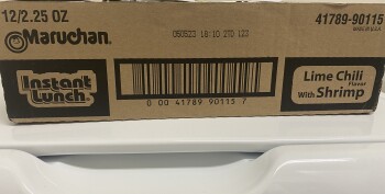 Consumer Review - Food Safety Maruchan Ramen Noodles, Walmart Supercenter, Farm to Market 1960 Road East, Humble, TX, USA I ate th... photo #1
