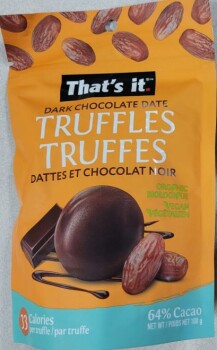 نذكر الطعام Certain That's it. Dark Chocolate Truffles recalled due to undeclared milk The affected products are... صورة فوتوغرافية #1