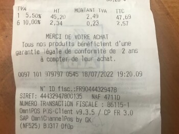 مراجعة المستهلك - سلامة الغذاء ALDI, Rue Germain Delebecque, Liévin, France Des metka d’aldi périmé, Quelque nausée, 2 joues même p... صورة فوتوغرافية #3