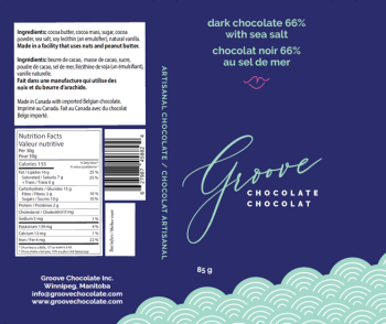 نذكر الطعام Certain Groove Chocolate and Daniel Chocolates dark chocolate bars - recalled due to allergens The a... صورة فوتوغرافية #2