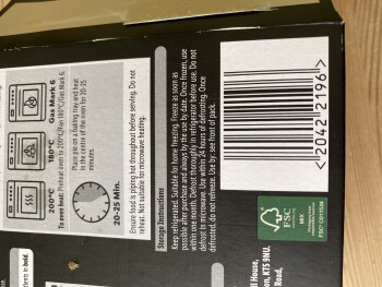 Consumer Review - Food Safety Lidl, Audley Avenue, Newport, UK I ate an individual goats cheese and red pepper quiche for tea and... photo #2
