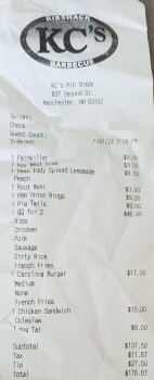 KC's Rib Shack, Second Street, Manchester, NH, USA foto #1