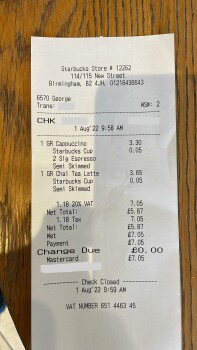 Starbucks Coffee, New Street, Birmingham, UK photo #1