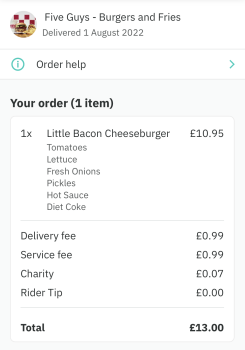 Five Guys Trafford Retail Park, Five Guys, Urmston, Manchester, UK 照片 #1