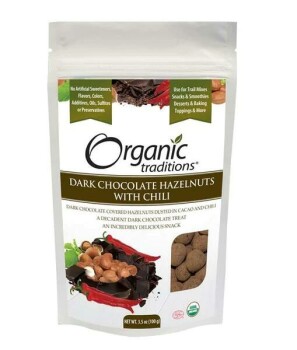 Food Recall Organic Traditions dark chocolate covered nut products - recalled due to undeclared allergens Organi... Foto #2