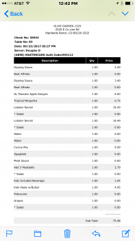 Olive Garden Highlands Ranch Colorado photo #1