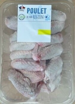 نذكر الطعام Volailles Champenoises chicken wings products - recalled due to listeria Rappel Conso announced the... صورة فوتوغرافية #1