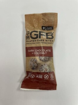 Food Recall The Gluten Free Bar Dark Chocolate coconut bites - recalled due to undeclared cashews The Gluten Fre... Foto #1