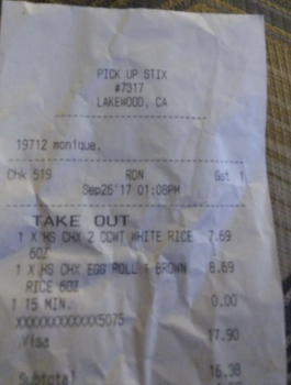 Pick Up Stix Fresh Asian Flavors, Candlewood Street, Lakewood, California, United States photo #1