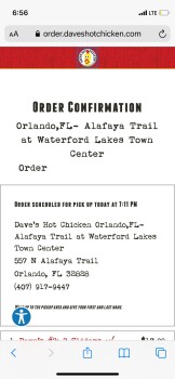 Dave's Hot Chicken, North Alafaya Trail, Orlando, FL, USA 照片 #1