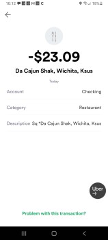 Consumer Review - Food Safety Da Cajun Shak, East 21st Street North, Wichita, KS, USA Today, My husband and I are both sick after... photo #2