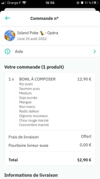 Island Poké Lyon Opéra - Poké Bowls, Rue Joseph Serlin, Lyon, France photo #1