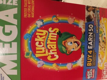 Lucky Charms Cereal, Walmart Supercenter, Liberty Drive, Thomasville, NC, USA foto #1