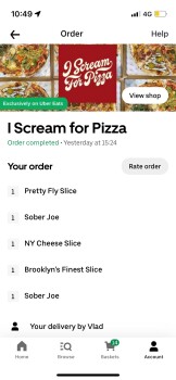 I Scream For Pizza, Quayside, Newcastle upon Tyne, UK Foto #1