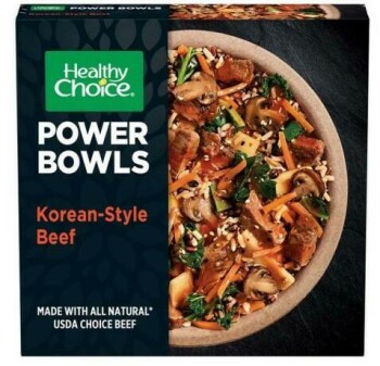 نذكر الطعام Healthy Choice POWER BOWLS Korean-Style Beef - recalled due to undeclared Milk The FSIS announced th... صورة فوتوغرافية #1