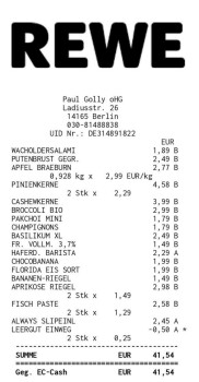 Reseña del consumidor - Seguridad alimentaria Florida ice cream, REWE, Ladiusstraße 26, 14165 Berlin, Germany From this morning. Not sure, but I a... foto #2