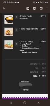 مراجعة المستهلك - سلامة الغذاء Taco Bell, East Jackson Boulevard, Jonesborough, TN, USA 9-19-22,   I got a cheesy bean and rice bur... صورة فوتوغرافية #2