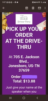 مراجعة المستهلك - سلامة الغذاء Taco Bell, East Jackson Boulevard, Jonesborough, TN, USA 9-19-22,   I got a cheesy bean and rice bur... صورة فوتوغرافية #3