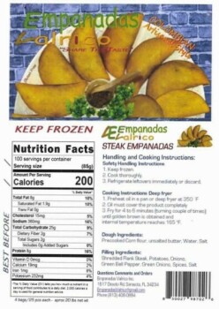 食品召回 Empanadas Valrico beef & chicken empanadas - recalled due to production without the benefit of inspe... 照片 #3