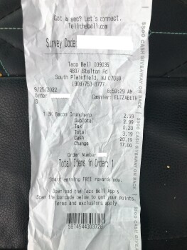 Taco Bell, Stelton Road, South Plainfield, NJ, USA photo #1