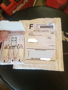 Shipping and online scam photo #1