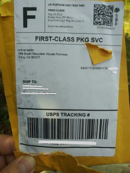 消费者安全报告 I received a small manilla mailing envelope from "online seller" in my standard mail. The package wa... 照片 #2