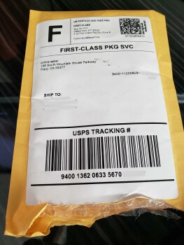 I received an empty package foto #1