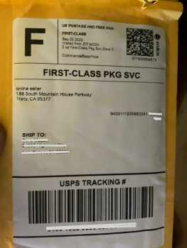 Pkg from online seller foto #1